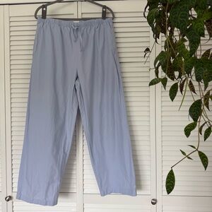 MATE the Label Poplin Essential Pants - Organic Cotton - Women L - NWOT